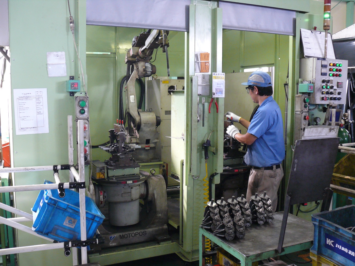 MIG 溶接ロボットシステム