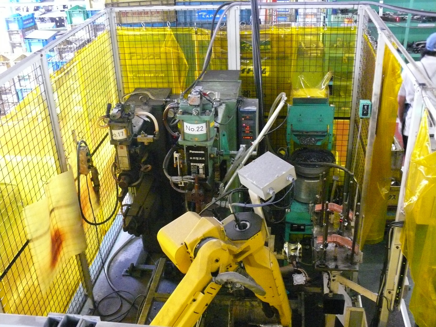 抵抗溶接ロボットシステム
